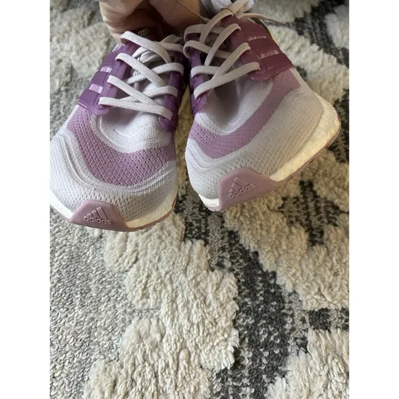 Adidas Ultraboost 21 Running Shoes S23831 Women's Size 6.5 Ice Purple MINT