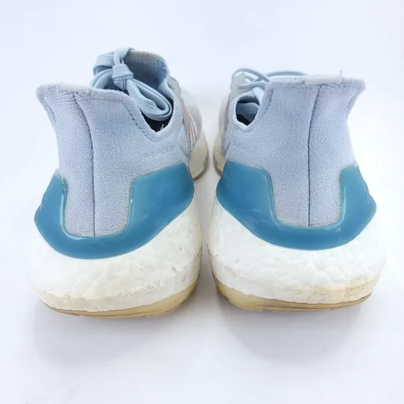 Adidas UltraBoost 21 Womens Size 10 Shoes Halo Blue Pink Athletic Running