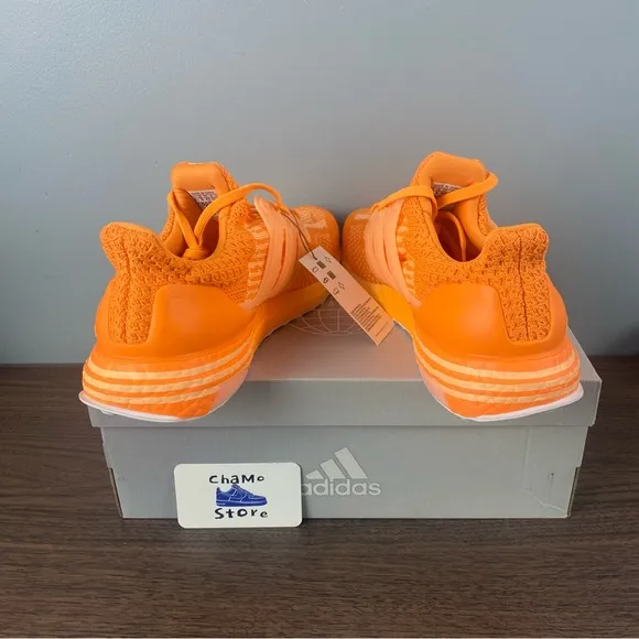 adidas Ultraboost 5.0 DNA Running Shoes Orange Rush Sneaker HR0594 Men’s Sz