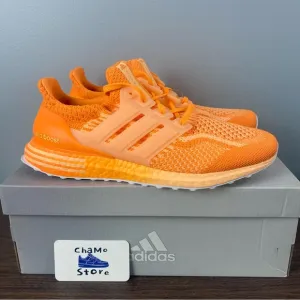 adidas Ultraboost 5.0 DNA Running Shoes Orange Rush Sneaker HR0594 Men’s Sz