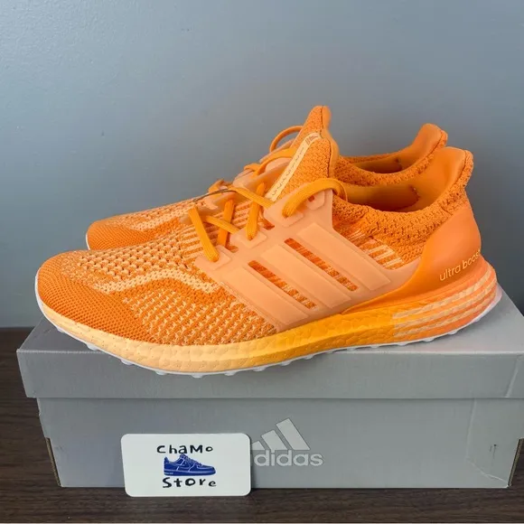 adidas Ultraboost 5.0 DNA Running Shoes Orange Rush Sneaker HR0594 Men’s Sz