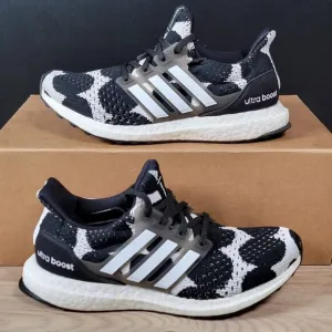 adidas Ultraboost DNA x Marimekko Shoes Womens Size 6 Black White Running GZ8686