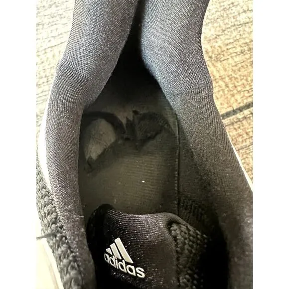 Adidas UltraBoost Laceless Primeknit Oreo Running Shoes BB6141 - Men's Size 12.5