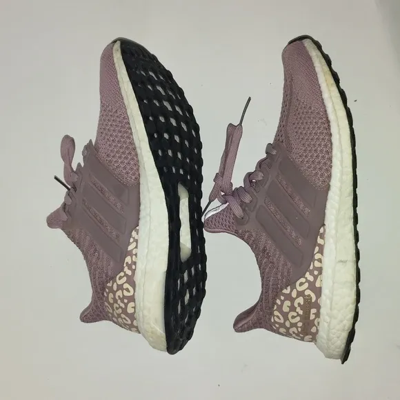 Adidas Ultraboost Magic Mauve Leopard Pink Running Shoes Women’s Size 8