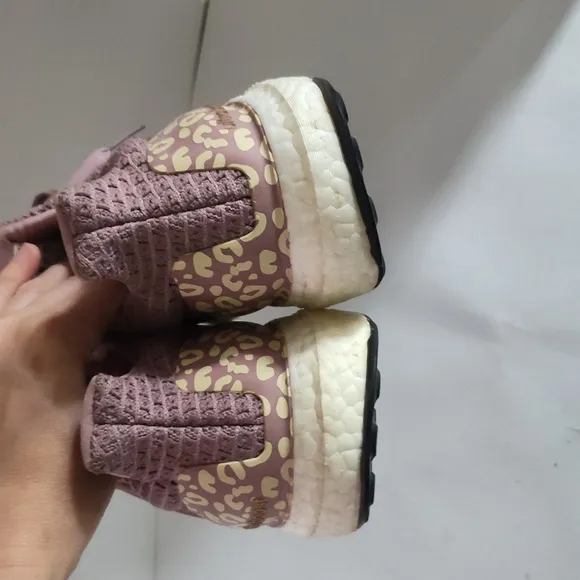Adidas Ultraboost Magic Mauve Leopard Pink Running Shoes Women’s Size 8