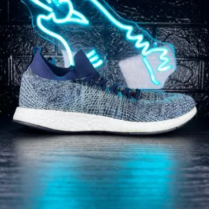 Adidas Ultraboost Parley Caddie SAMPLE Men’s Running Gym Shoes Sneakers Blue - 9
