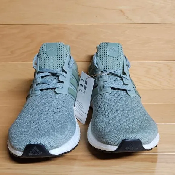 Adidas Ultraboost 1.0 Silver Green Grey Mens Running Shoes IF5258