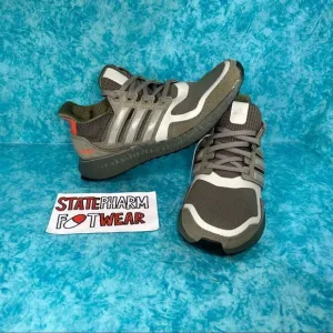 Adidas Ultraboost S&amp;L 'Raw Khaki' Women’s Cushioned Green Low Top Shoes