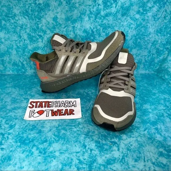 Adidas Ultraboost S&amp;L 'Raw Khaki' Women’s Cushioned Green Low Top Shoes