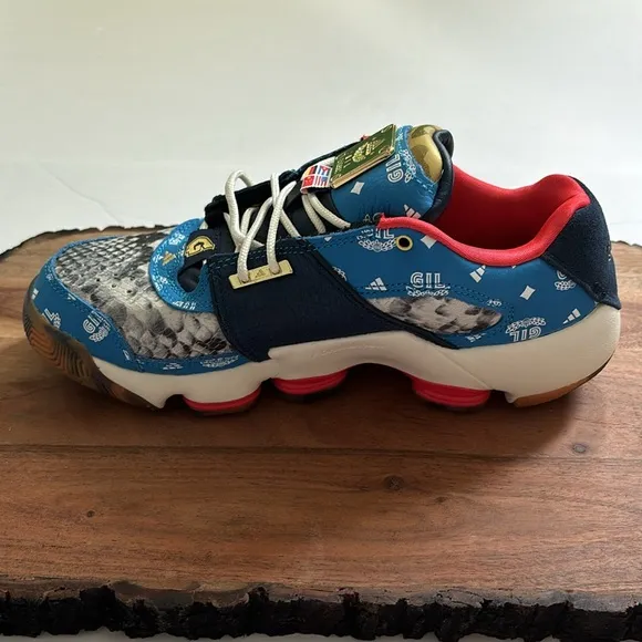 ADIDAS USA themed Agent Gil Restomod- Gilbert Arenas Basketball Shoes Men 8 Wm 9