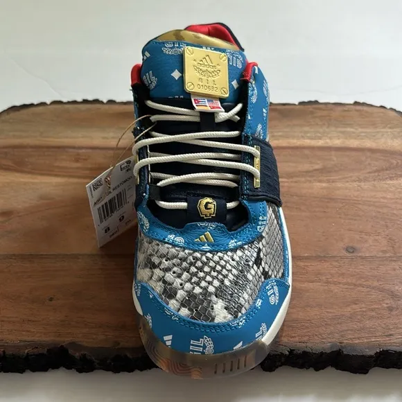 ADIDAS USA themed Agent Gil Restomod- Gilbert Arenas Basketball Shoes Men 8 Wm 9
