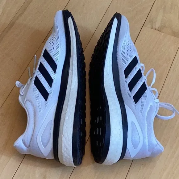 Adidas - white Response Boost LT running shoes, men’s size 7