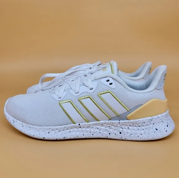 Adidas Woman's Puremotion SE 'White Gold Metallic' Running Shoes