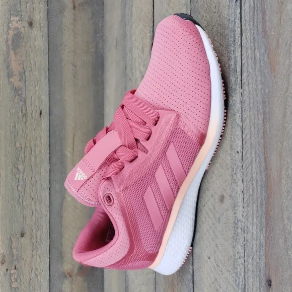 adidas Women's Edge Lux 4 Running Shoes Hazy Rose White