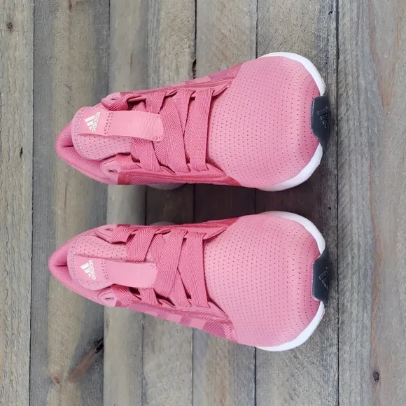 adidas Women's Edge Lux 4 Running Shoes Hazy Rose White