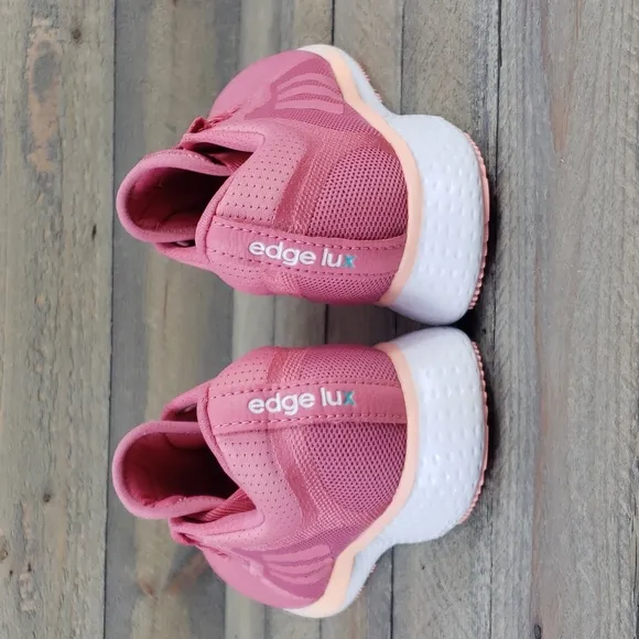 adidas Women's Edge Lux 4 Running Shoes Hazy Rose White