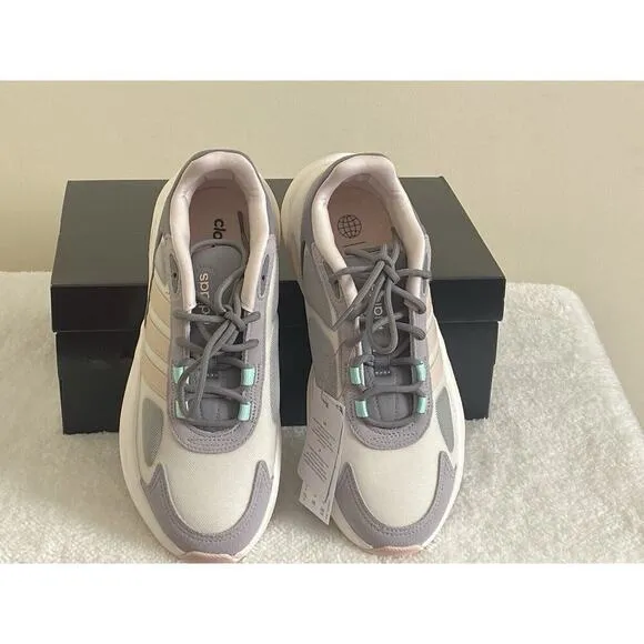 Adidas Women’s Ozelle Running Shoes Size 7.5 Gray/Pink