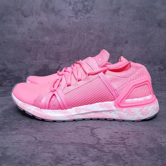 ADIDAS X Stella McCartney UltraBoost 20 Running Shoes Womens 10 Pink Glow NBY