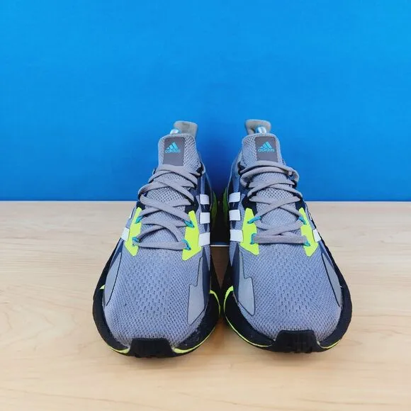 Adidas‎ X9000L4 Boost Mens Size 8 Running Shoes Gray Green Athletic low FW8385