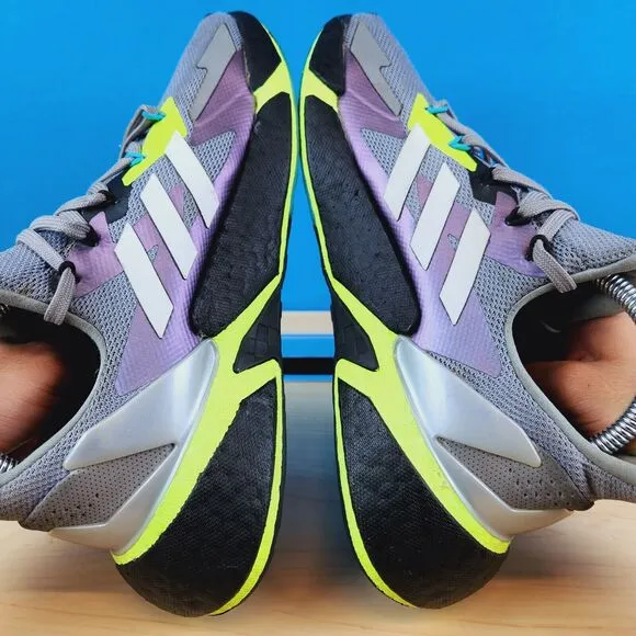 Adidas‎ X9000L4 Boost Mens Size 8 Running Shoes Gray Green Athletic low FW8385
