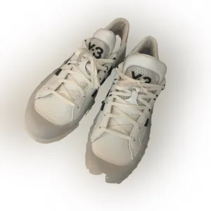 adidas Y-3 Yohji Yamamoto GR.1P Leather White Black Limited Sneakers Sz 12 $300