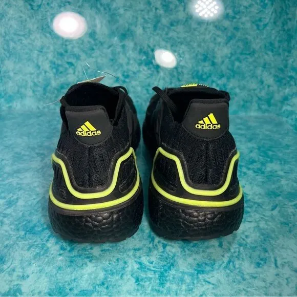 Adidas Ultraboost ClimaCool Black Men's Low Top Cushioned Shoes Size 8.5