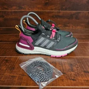 Adidas Ultraboost C.Rdy 'Core Black/Power Berry' Athletic Running Shoes Womens 5