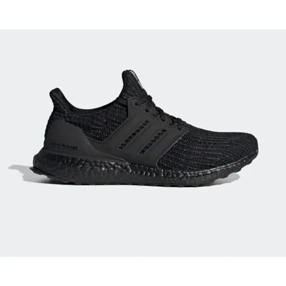 ADIDAS WOMEN'S ULTRABOOST 4.0 DNA SHOES IN CORE BLACK SZ 5 1/2