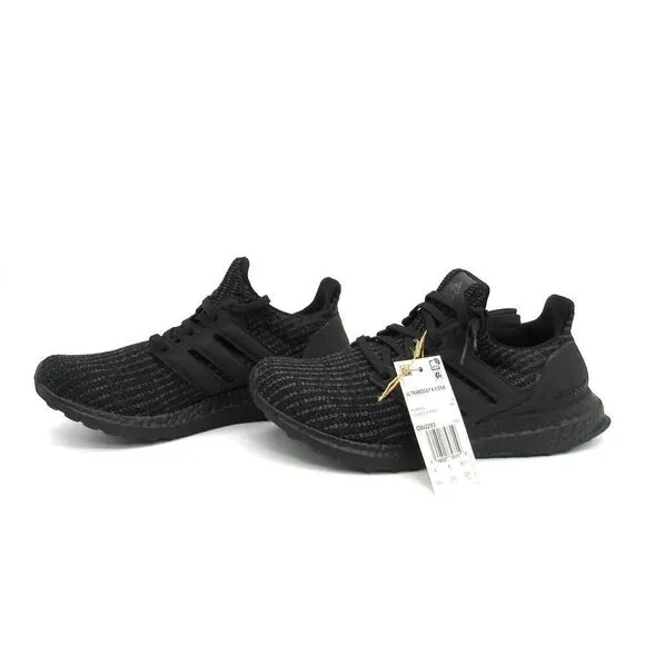 ADIDAS WOMEN'S ULTRABOOST 4.0 DNA SHOES IN CORE BLACK SZ 5 1/2
