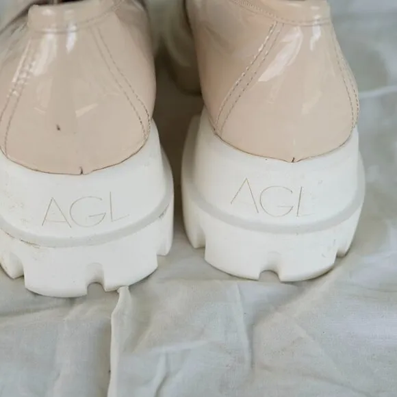 AGL Womens Monique Loafer Shoes sz 41 US 10 New NWOB $435 Some Blemishes