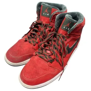 AIR Jordan 1 Retro hightop RED and FOREST GREEN sz 11.5