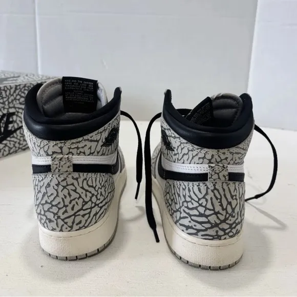 Air Jordan 1 Retro OG High White Cement Size 6.5