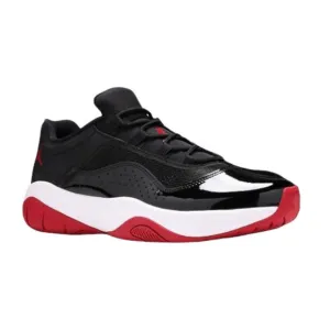 Air Jordan 11 CMFT Low Bred Mens Basketball Shoes Black/White-Red DM0844 005 NEW