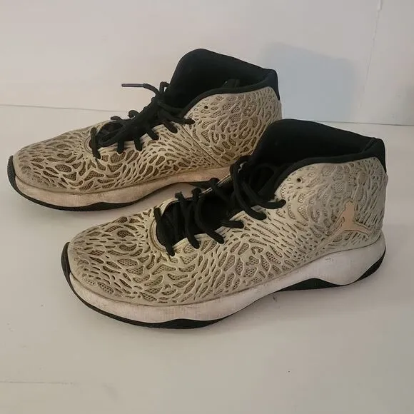 Air Jordan Ultra Fly Men's Metallic Gold Copper Coin Trainer Shoes Size 9.5