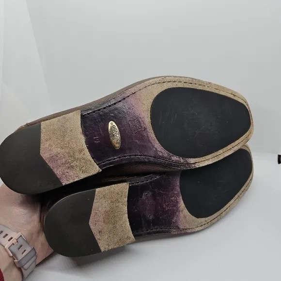 Alan Payne Mario Deerskin Bit Loafers brown 10C