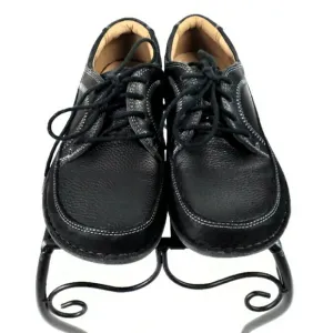 Alegria Hewlett Black Nubuck Lace Up Shoes Mens EU 40/US 7-7.5