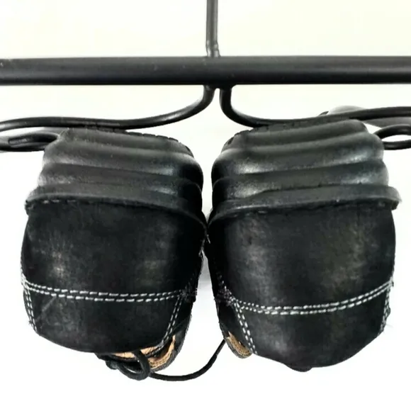 Alegria Hewlett Black Nubuck Lace Up Shoes Mens EU 40/US 7-7.5