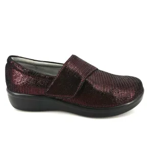 Alegria Womens Lauryn Clog Shoes Size 37/7 Metallic Comfort Support Workwear