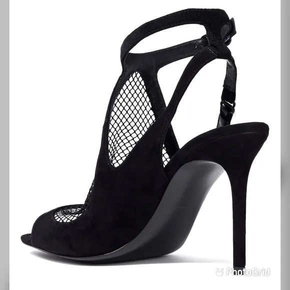 ALEXANDER WANG Black Piper Mesh Sandal Booties  EU 39 / US 9 New in Box