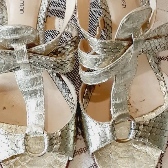 Alexandre Birman Python Strappy Shoes !