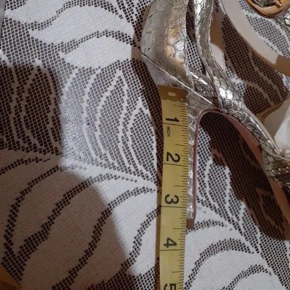 Alexandre Birman Python Strappy Shoes !