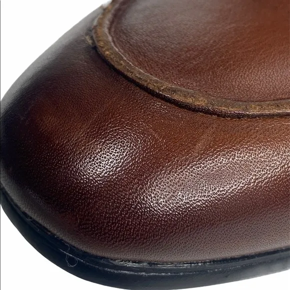 Alfani Truman Tan Bit Slip On Loafer Shoes