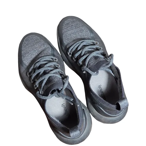 Allbirds Black Athletic Shoes with Knit Upper and Cushioned Sole