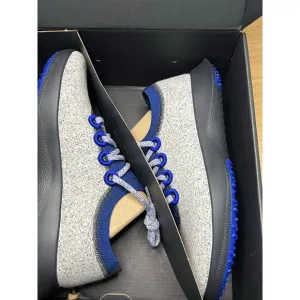 AllBirds Mens 8.5 Wool Dasher &quot;Mizzle Portia&quot; Runner Shoe Dark Grey/Blue NIB