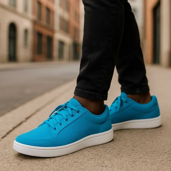 ALLBIRDS | Men's Canvas Pacer Shoes Teal Various Sizes Available