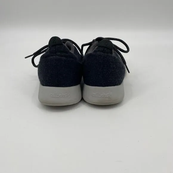 ALLBIRDS Men's Dark Wool Runners Size  12 Comfort Sneakers Walking Travel Shoes