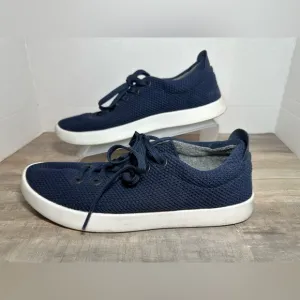 Allbirds‎ Men’s Tree Pipers Sneakers Shoes Navy White Size 10 Causal Walking