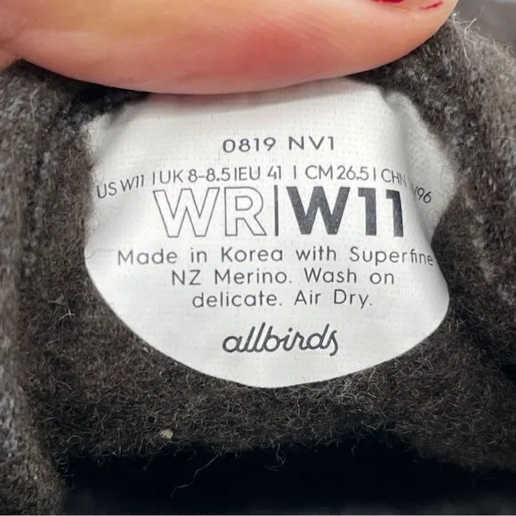 ~Allbirds Merino Wool Women Running Shoes NWOT 11