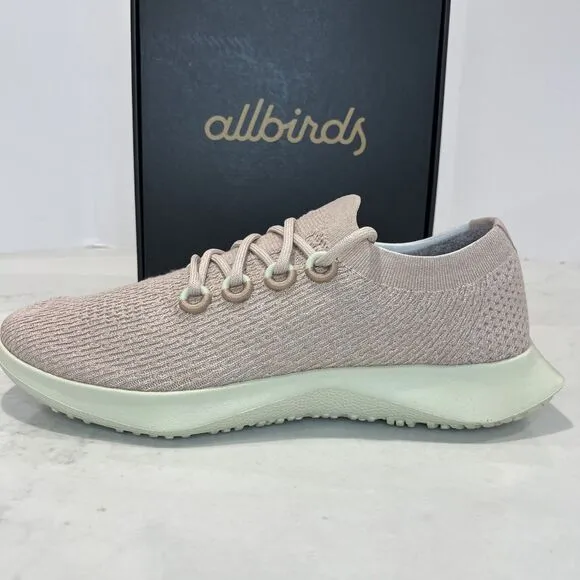 Allbirds NEW TREE DASHER 2 Arid Umber (Lt Pink) Athletic Sneaker Shoes Mens 13.5