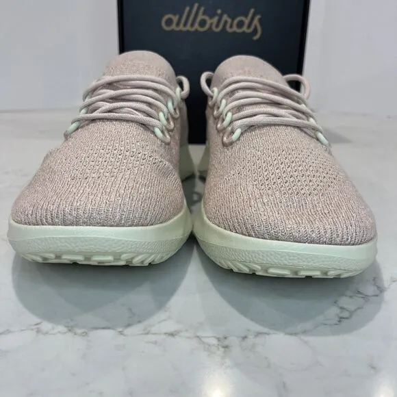 Allbirds NEW TREE DASHER 2 Arid Umber (Lt Pink) Athletic Sneaker Shoes Mens 13.5